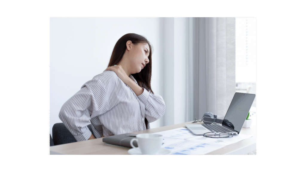 Lady confused with AI on computer
