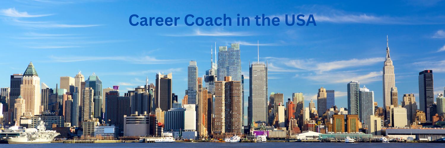 Career coach in the USA supporting professionals in New York and Chicago"