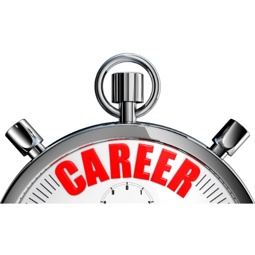 Swiss watch with career written on it